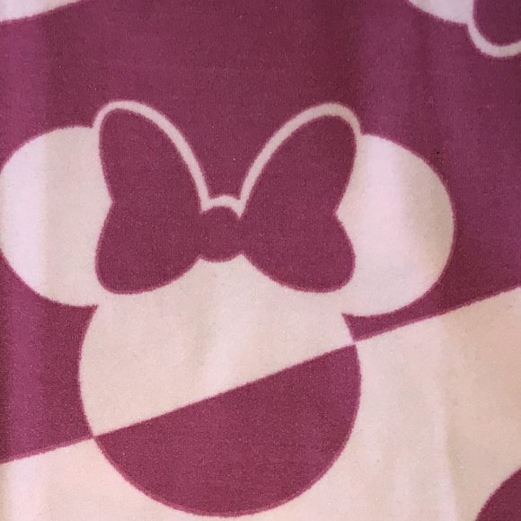 LuLaroe Disney Pink Minnie Mouse Leggings BRAND NEW ONE SIZE OS womens - Picture 2 of 3